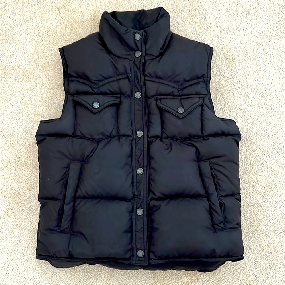 Ralph Lauren Black Puffer Vest